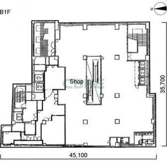 地下1階 平面図