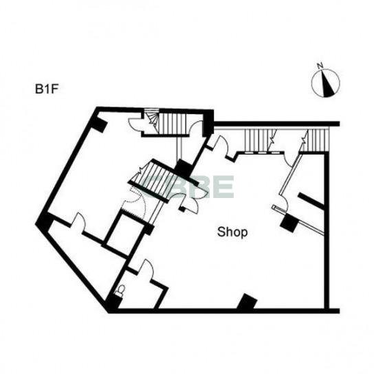 地下1階 平面図