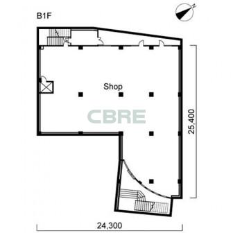 地下1階 平面図