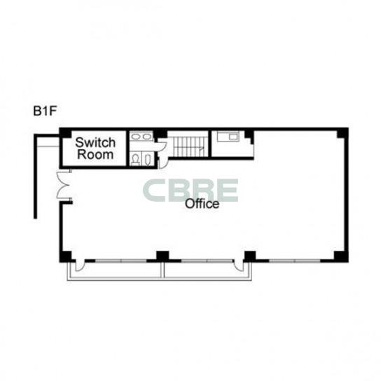 地下1階 平面図