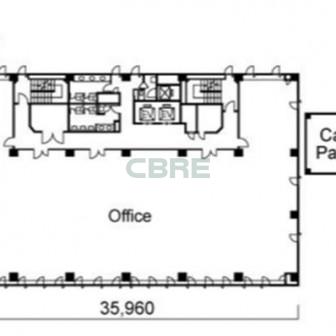 6階〜7階 平面図
