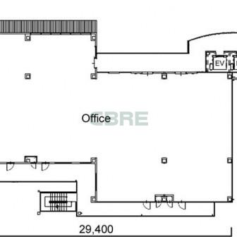 2階〜4階 平面図