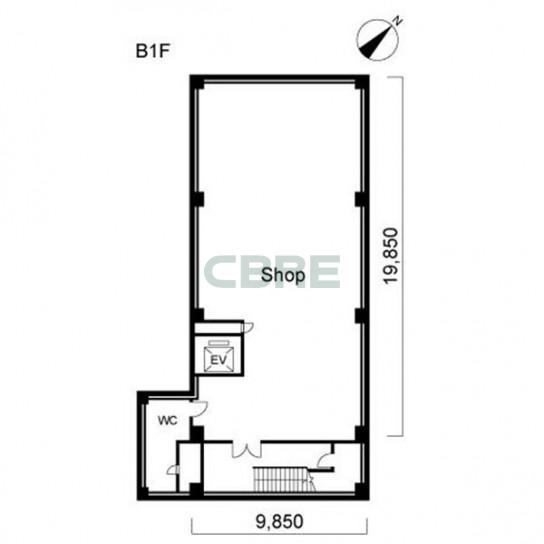 地下1階 平面図