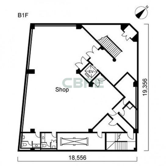 地下1階 平面図
