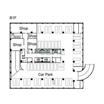 地下1階 平面図