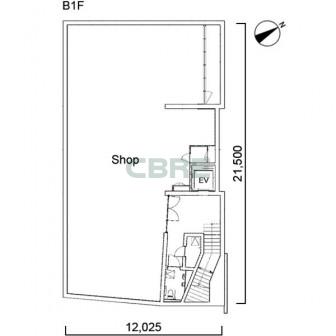 地下1階 平面図