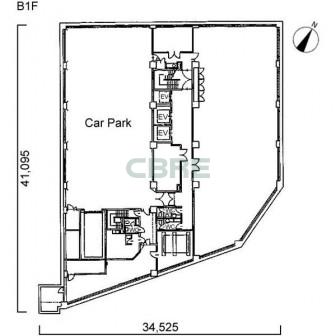 地下1階 平面図