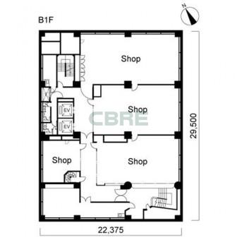 地下1階 平面図