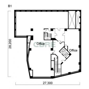 地下1階 平面図