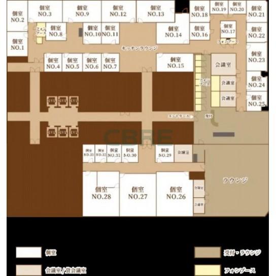 オフィス内マップ