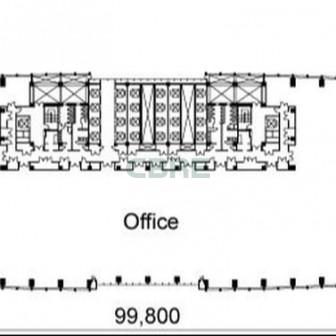 5階〜9階 平面図
