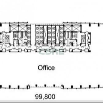 5階〜9階 平面図