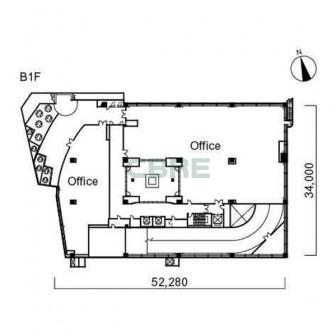 地下1階 平面図