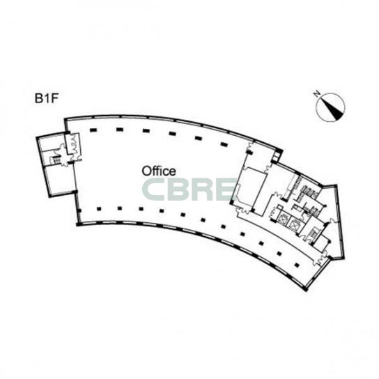 地下1階 平面図