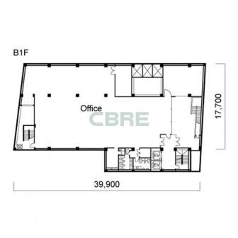 地下1階 平面図