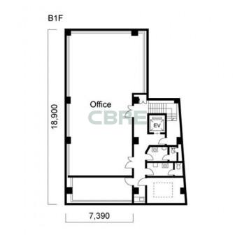 地下1階 平面図