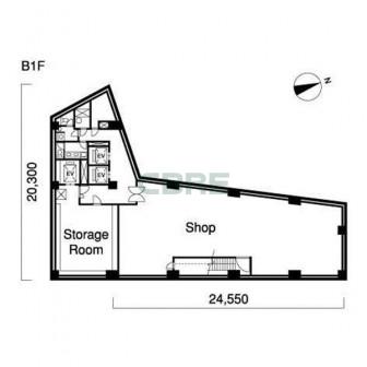 地下1階 平面図
