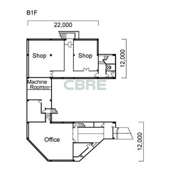 地下1階 平面図