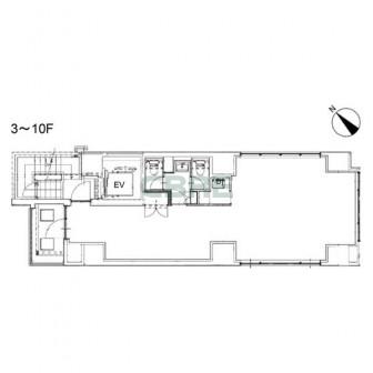 Cbre アーバンゲート日本橋の空室情報 4階 19 91坪 仲介手数料無料 賃貸オフィス 賃貸事務所