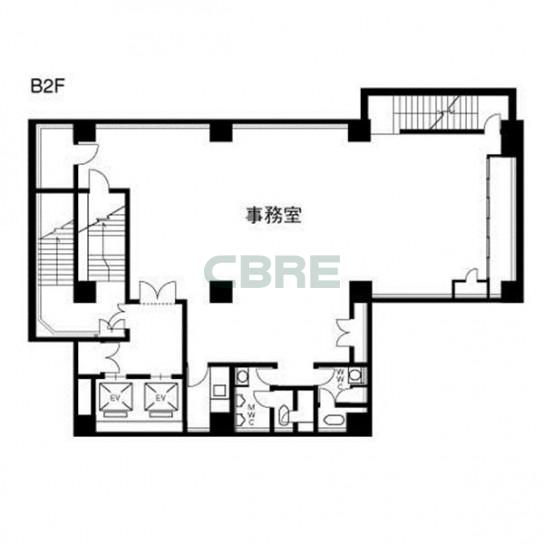 地下2階 平面図