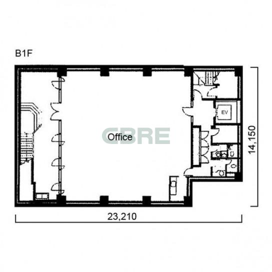 地下1階 平面図