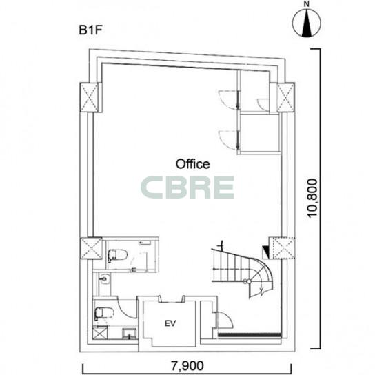 地下1階 平面図