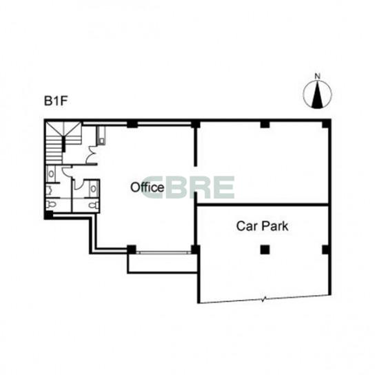 地下1階 平面図