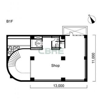 地下1階 平面図
