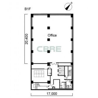地下1階 平面図