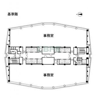基準階 平面図